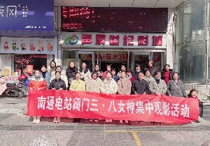 南通電站閥門開(kāi)展三·八女神集中觀影活動(dòng)